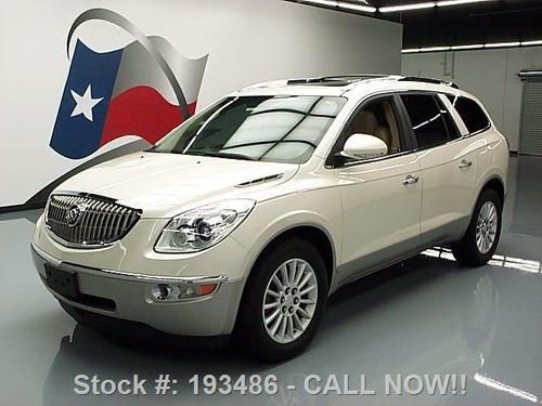 2009 buick enclave cxl awd dual sunroof nav dvd 54k mi texas direct auto