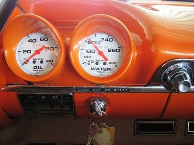 1960 ORANGE CHEVY BEL AIR, image 25
