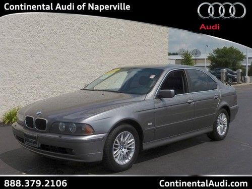 530 530i 530ia premium &amp; cold wthr pkg auto lthr snrf cd very clean look!