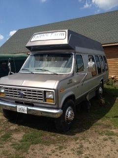 1988 ford econoline e350 bus conversion van with extension - low original miles