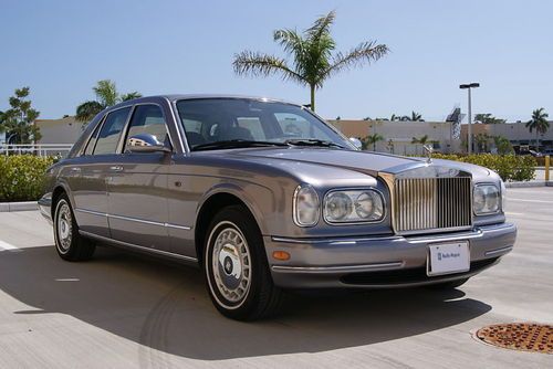 1999 rolls royce silver seraph base sedan 4-door 5.4l sun roof, picnic tables