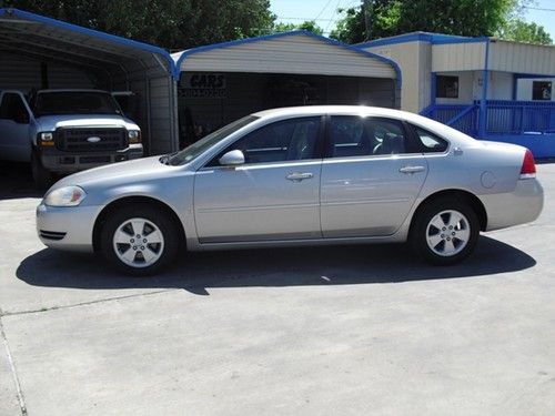 2007 chevrolet impala lt sedan 4-door  3.5l - clean - silver - a/c