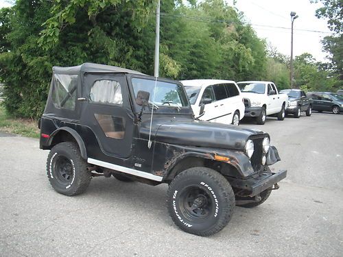 1976 cj5 solid frame 304 v8 now no reserve!