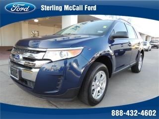 2012 ford edge 4dr se fwd bluetooth am/fm/cd dual exhaust alloy wheels v6 power