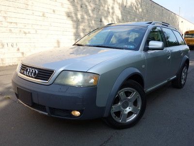 Audi allroad 2.7t 6-speed manual xenon heated seats bose autocheck no reserve