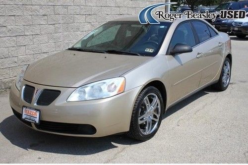 2007 pontiac g6 1sv value leader automatic tan rear defrost 4-wheel abs