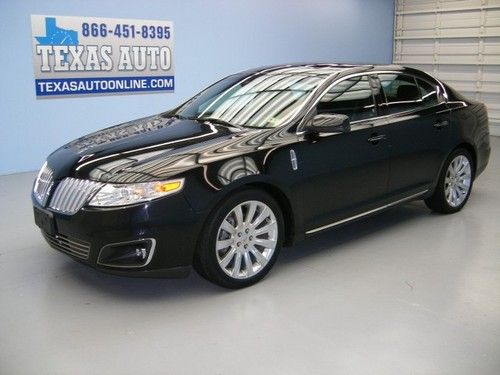 We finance!! 2010 lincoln mks awd ecoboost pano roof nav heated seats texas auto