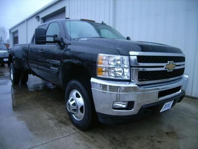 2011 chevrolet silverado 3500hd 4wd crew cab 167.7 drw ltz nav loaded **