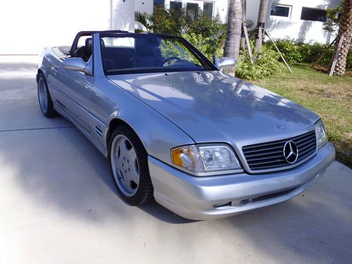 2001 mercedes benz sl600 sl 600 convertible*60,000 miles* *amg sport package*fl