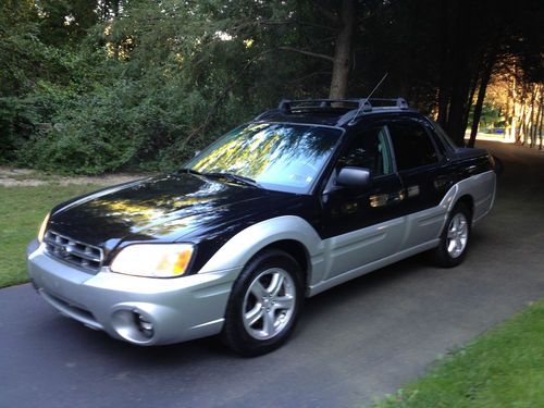 2003 subaru baja base awd 5 speed 1 owner