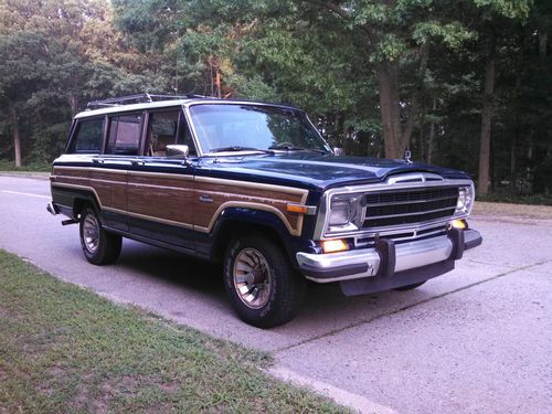 1986 jeep grand wagoneer base sport utility 4-door 5.9l