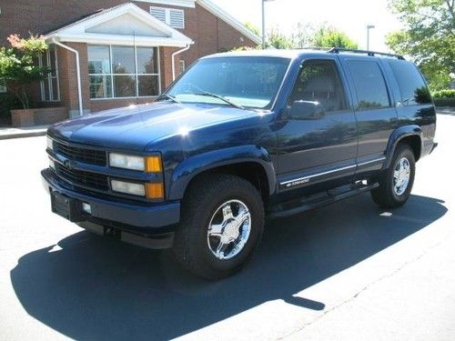 2000 chevrolet tahoe limited/z71 z71 automatic 4-door suv