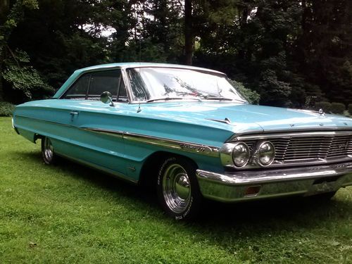 1964 ford galaxie z code  nice clean car