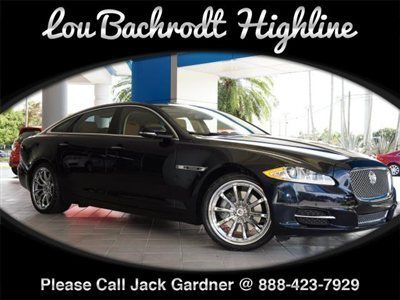 Xjl, long wheel base with portfolio package, clean car fax report