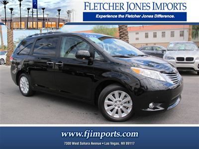 ****2011 toyota sienna limited awd, 1-owner, clean carfax, nice equipment****