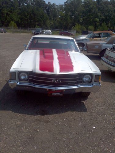 1972 chevy chevelle ss clone