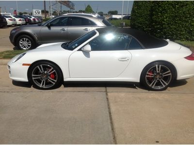 2011 porsche 911 carrera 4s convertible low miles