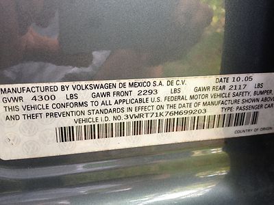 2006 Volkswagen Jetta Sedan 4dr 1.9L TDI Great Gas, US $11,900.00, image 35