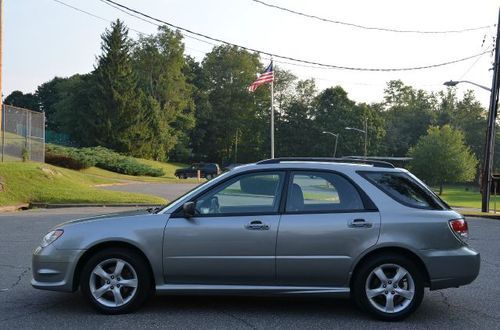 2007 subaru impreza sport wagon 2.5i manual one owner clean carfax no reserve!!!