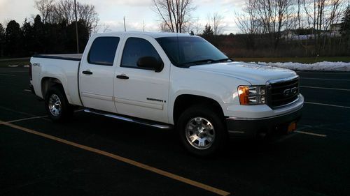 2008 gmc sierra 1500 wt crew cab pickup 4-door 5.3l jvc navigation bluetooth