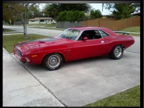 1973 challenger rallye/ 340 - 4 speed