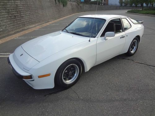 1983 porsche 944 - white - automatic - vintage