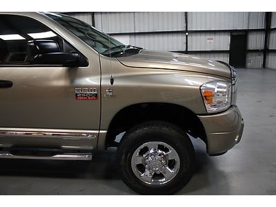 NAV ROOF LARAMIE 2008 DODGE RAM MEGA CAB 2500 4X4 DIESEL SHORT BED 6.7L CUMMINS, image 25