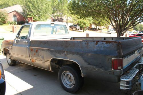 1986 chevy c/k10 custom delux silverado truck 5.0l v8