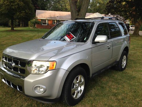 2011 ford escape limited heated leather sunroof  flex fuel 4-door 3.0l 36k miles