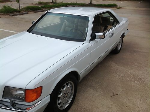 1990 mercedes-benz 560sec base coupe 2-door 5.6l