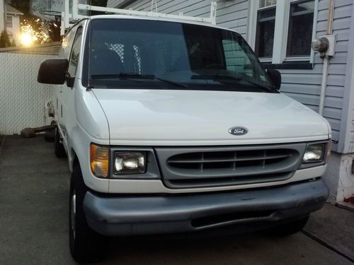 1999 ford e-250 cargo work van econoline 4.2l v6 roof rack