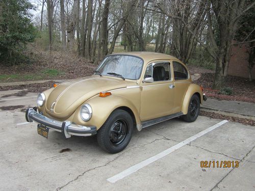 1974 volkswagen super beetle base sedan 2-door 1.6l