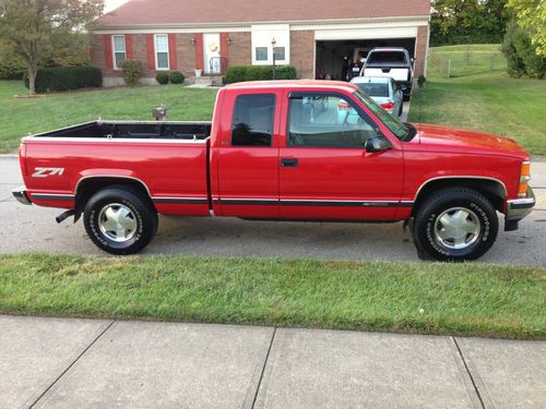 1998 chevrolet k1500 silverado extended cab pickup 3-door 5.7l