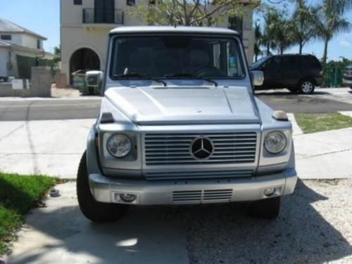 2003 mercedes-benz g500 base sport utility 4-door 5.0l