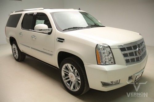 2014 platinum edition 2wd navigation sunroof leather heated rear dvd v8 vortec