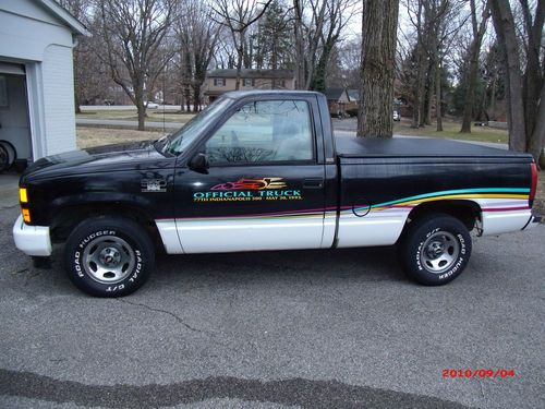 1993 chevrolet  indianapolis 500 pace truck standard cab pickup 2-door 5.7l