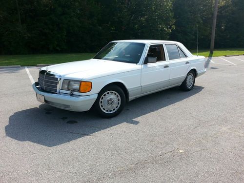 1991 mercedes-benz 350sd turbo diesel 100% rust free look