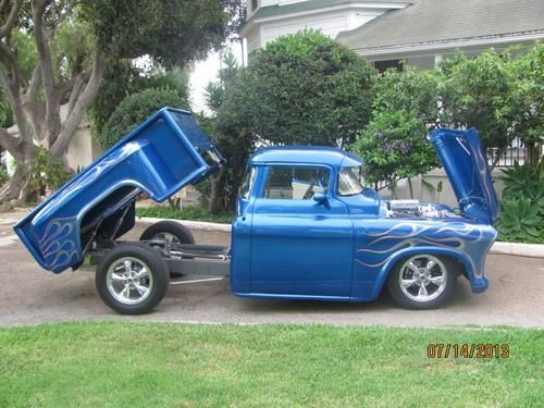 1959 chevy 3100 custom show truck 454 big block full chrome/custom paint,shaved