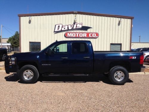 08 2500 hd 4wd crew cab lt duramax diesel 4x4 1 owner texas truck z71 2500hd