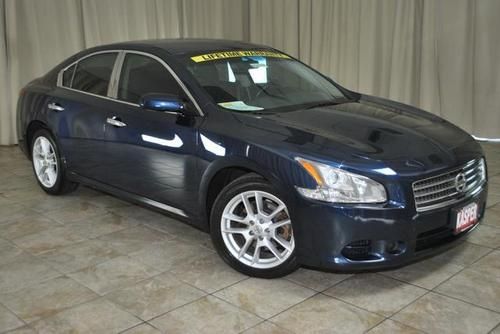 2009 nissan maxima 3.5 s v6 4dr sedan auto fwd sunroof clean carfax