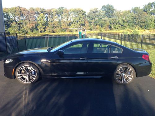 Bmw m6 grand coupe - loaded - black/black - free shipping