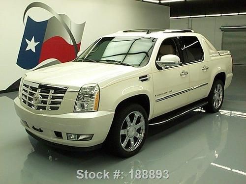 2008 cadillac escalade ext awd sunroof nav rear cam 43k texas direct auto