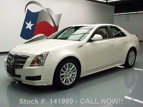 2010 cadillac cts luxury sedan v6 pano sunroof nav 31k texas direct auto