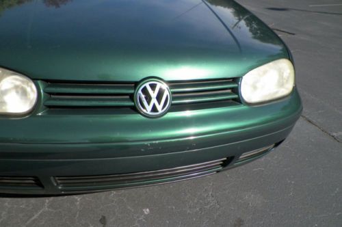 2000 VW CABRIO GL CONVERTIBLE 5 SPEED MANUAL GEORGIA OWNED NO RESERVE ONLY, image 29