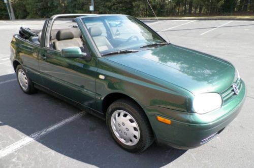 2000 VW CABRIO GL CONVERTIBLE 5 SPEED MANUAL GEORGIA OWNED NO RESERVE ONLY, image 40