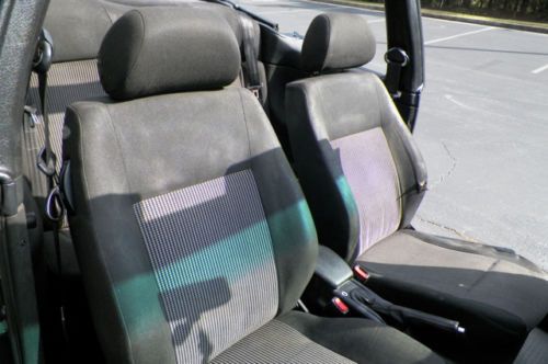 2000 VW CABRIO GL CONVERTIBLE 5 SPEED MANUAL GEORGIA OWNED NO RESERVE ONLY, image 50