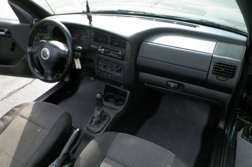 2000 VW CABRIO GL CONVERTIBLE 5 SPEED MANUAL GEORGIA OWNED NO RESERVE ONLY, image 51