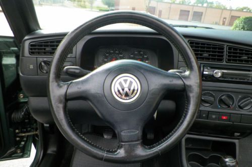 2000 VW CABRIO GL CONVERTIBLE 5 SPEED MANUAL GEORGIA OWNED NO RESERVE ONLY, image 54