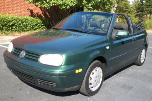 2000 VW CABRIO GL CONVERTIBLE 5 SPEED MANUAL GEORGIA OWNED NO RESERVE ONLY, image 72