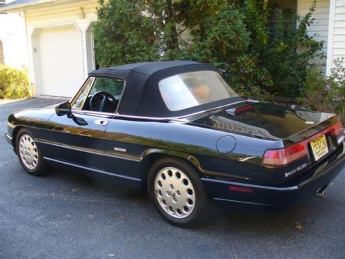 1993 alfa romeo spider veloce convertible 2.0l hardtop low miles trades